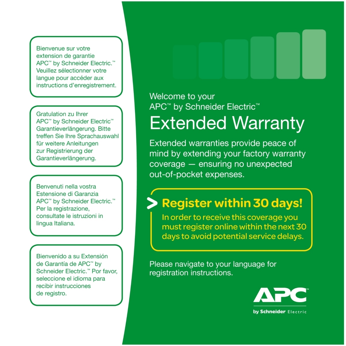 (1) Year Extended Warranty for (1) Easy UPS SRV/ SRVS Level 05