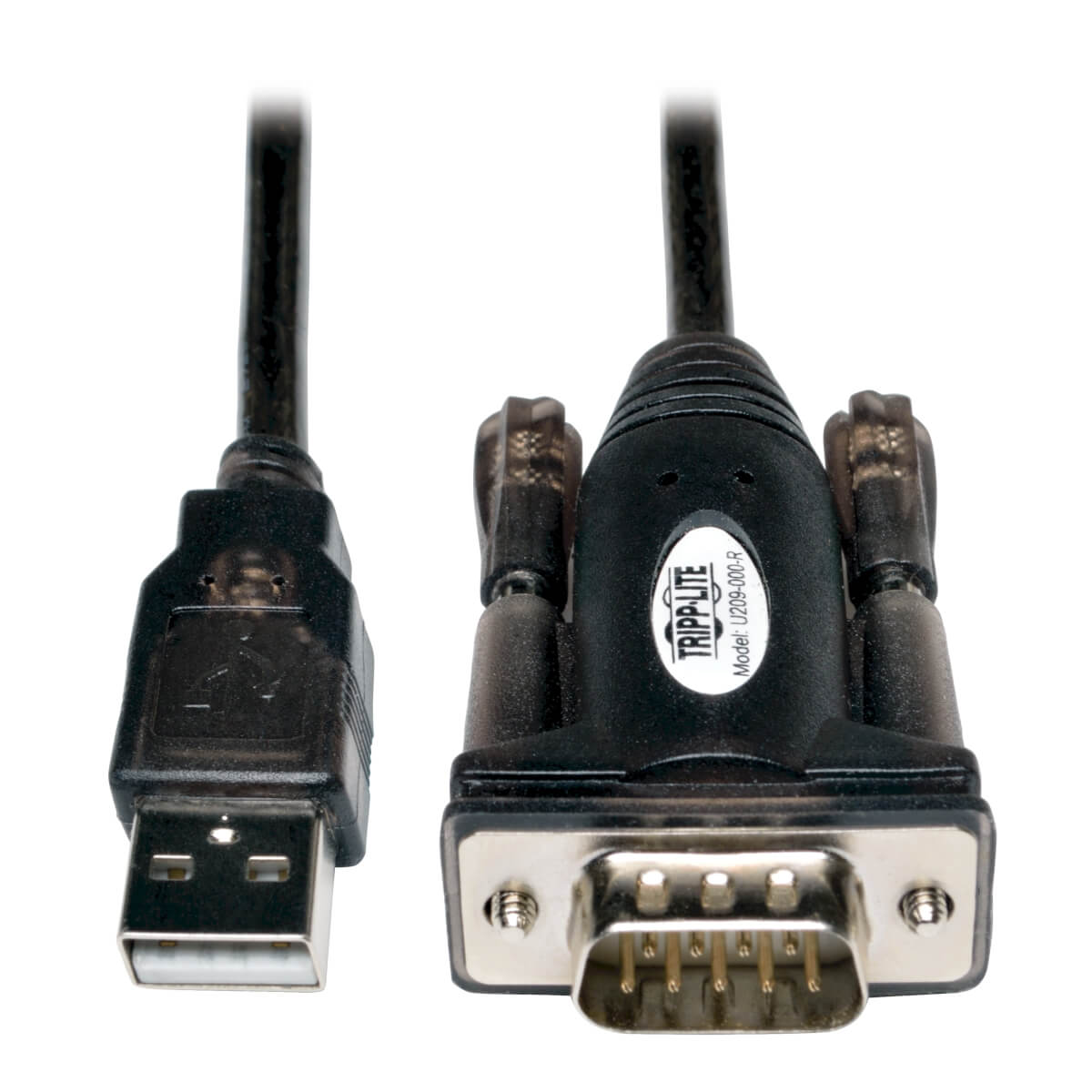 Tripplite Adaptér USB-A / RS232 (DB9) (Samec/Samec), kabel 1.52m