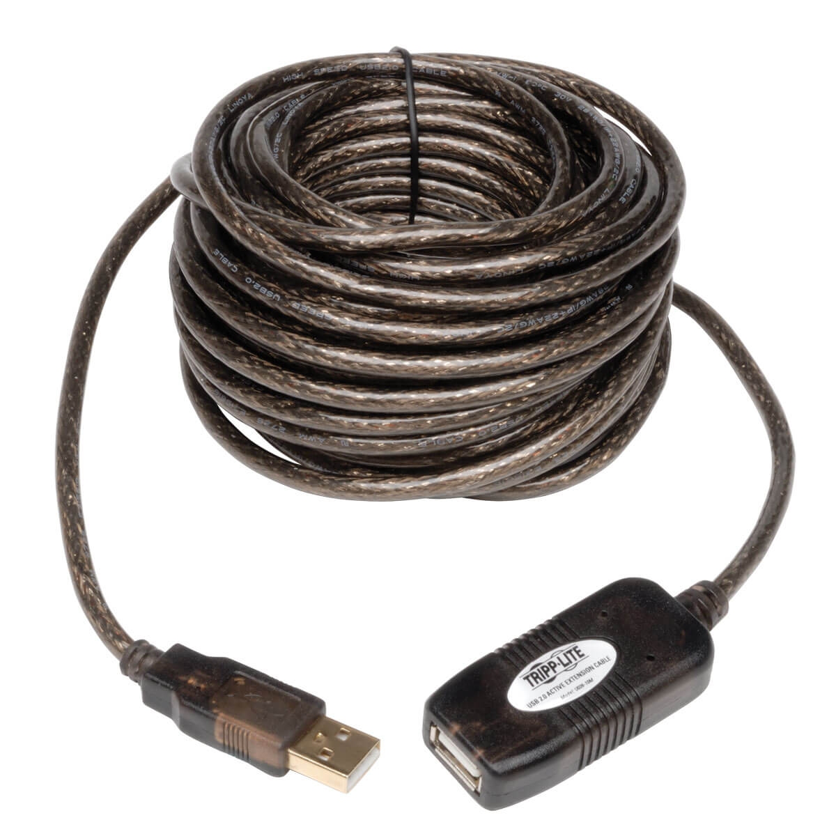 Tripplite Prodlužovací kabel aktivní USB-A 2.0 (Samec/Samice), 4.88m