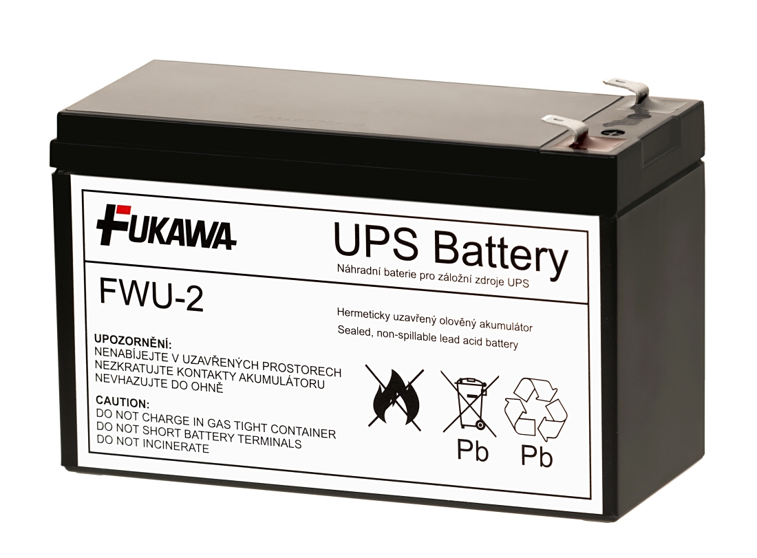 Baterie RBC2 pro UPS - FUKAWA-FWU2 náhrada za RBC2