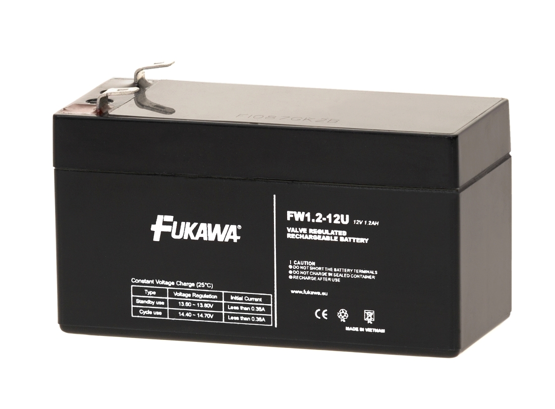 Akumulátor FUKAWA FW 1.2-12 F2U (12V 1,2Ah)