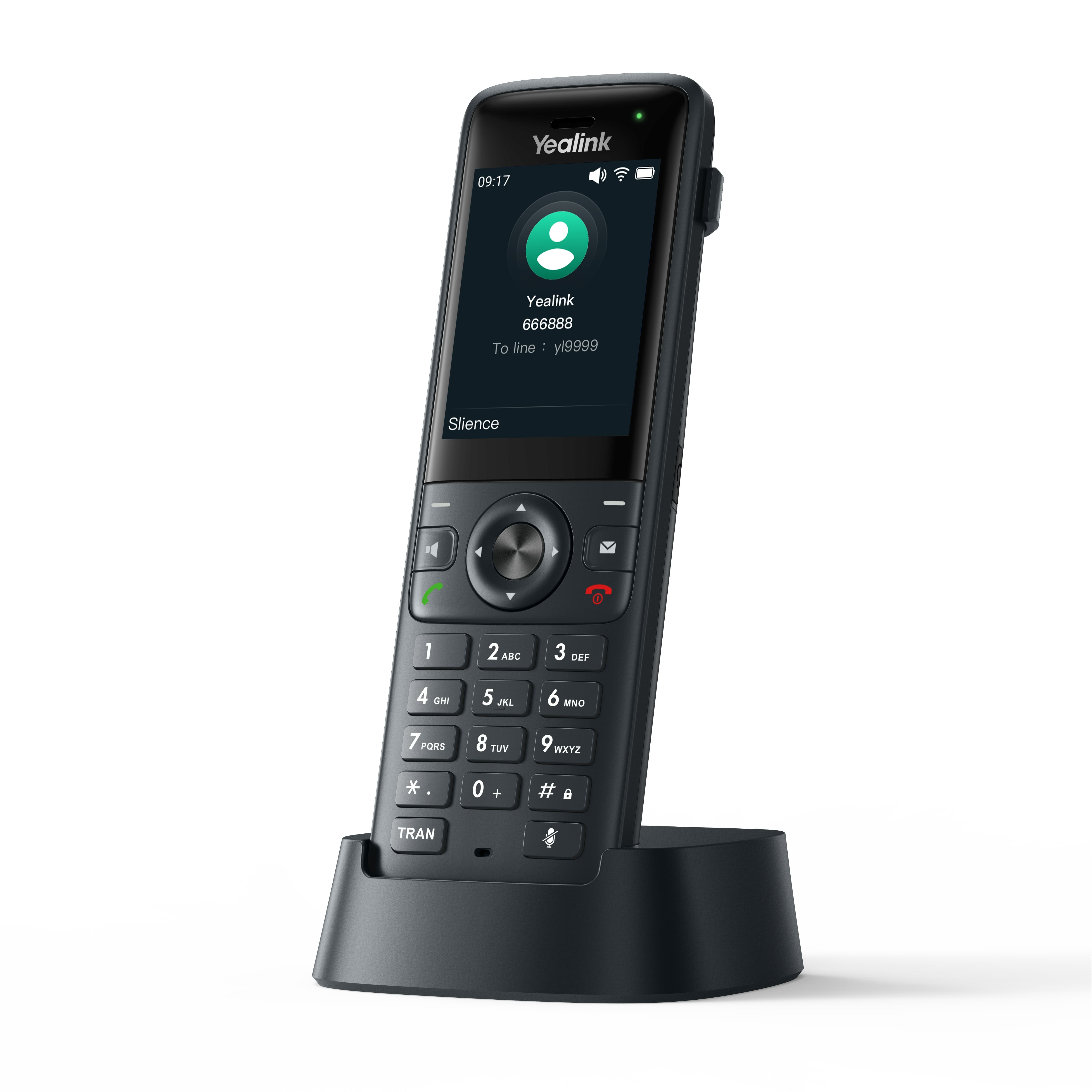 Yealink AX83H Wi-Fi 6 telefon, BT, 2,4'', 4 SIP
