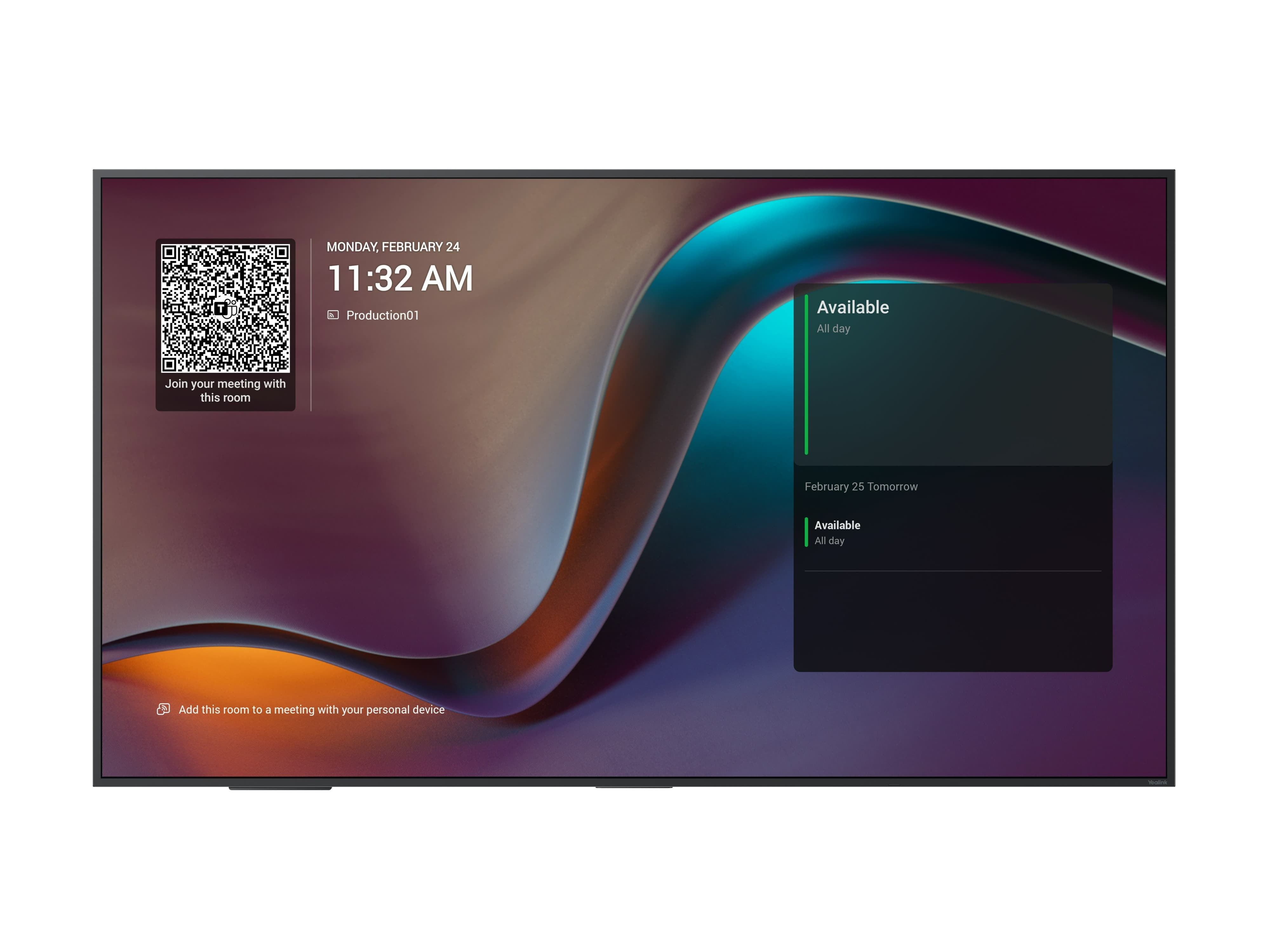 Yealink MeetingDisplay 75, Ultra HD, 4K, IPS,