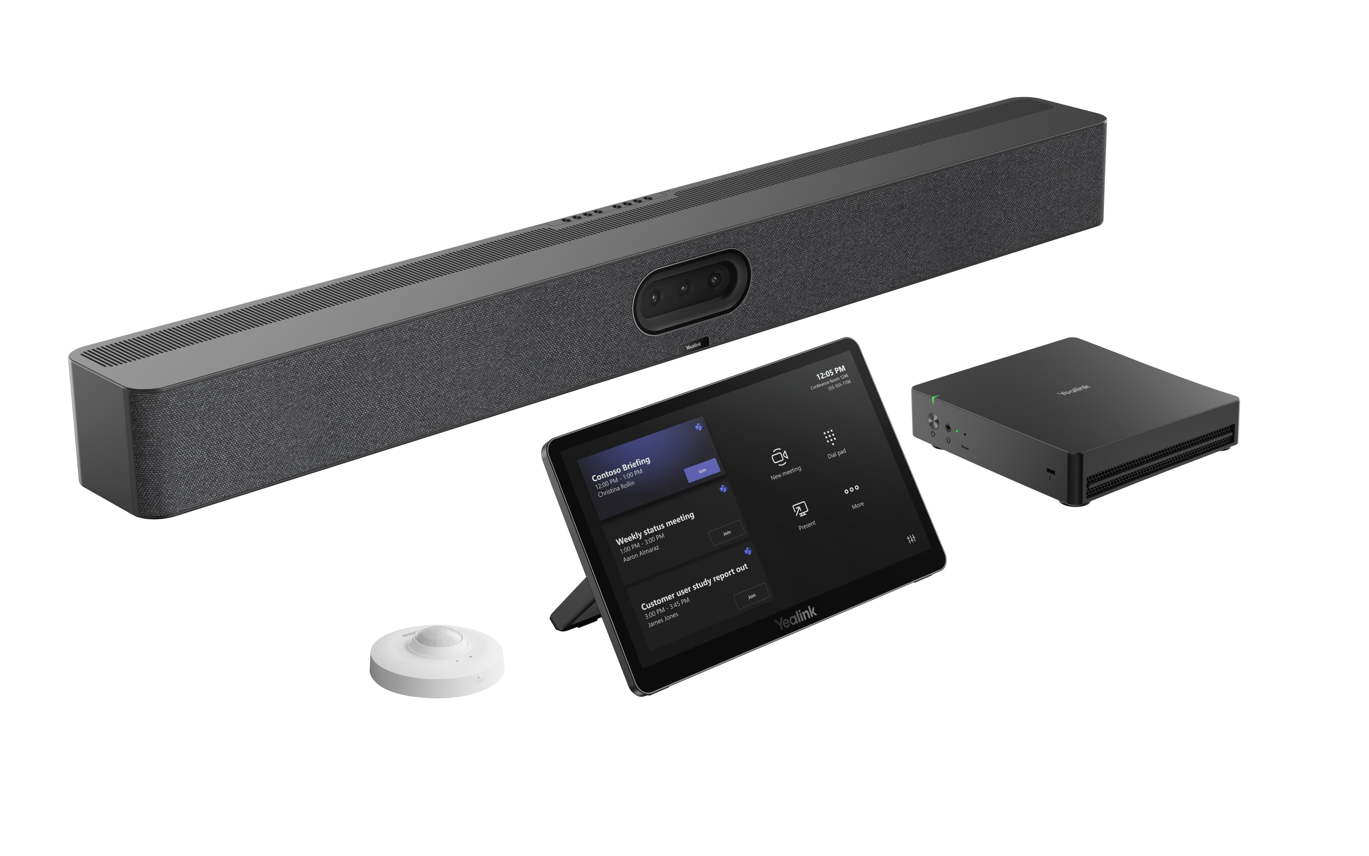 Yealink MVC S50-C5U-000, 3x 50MP, 8x digiZoom 120°, 16MEMS, MCore 4, MTouch Pluch 11,6'', EDID