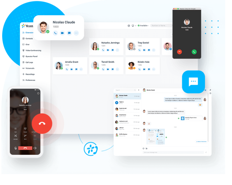 Yeastar SP licence k P560 - služby vzdáleného přístupu a instant messaging – roční předplatné