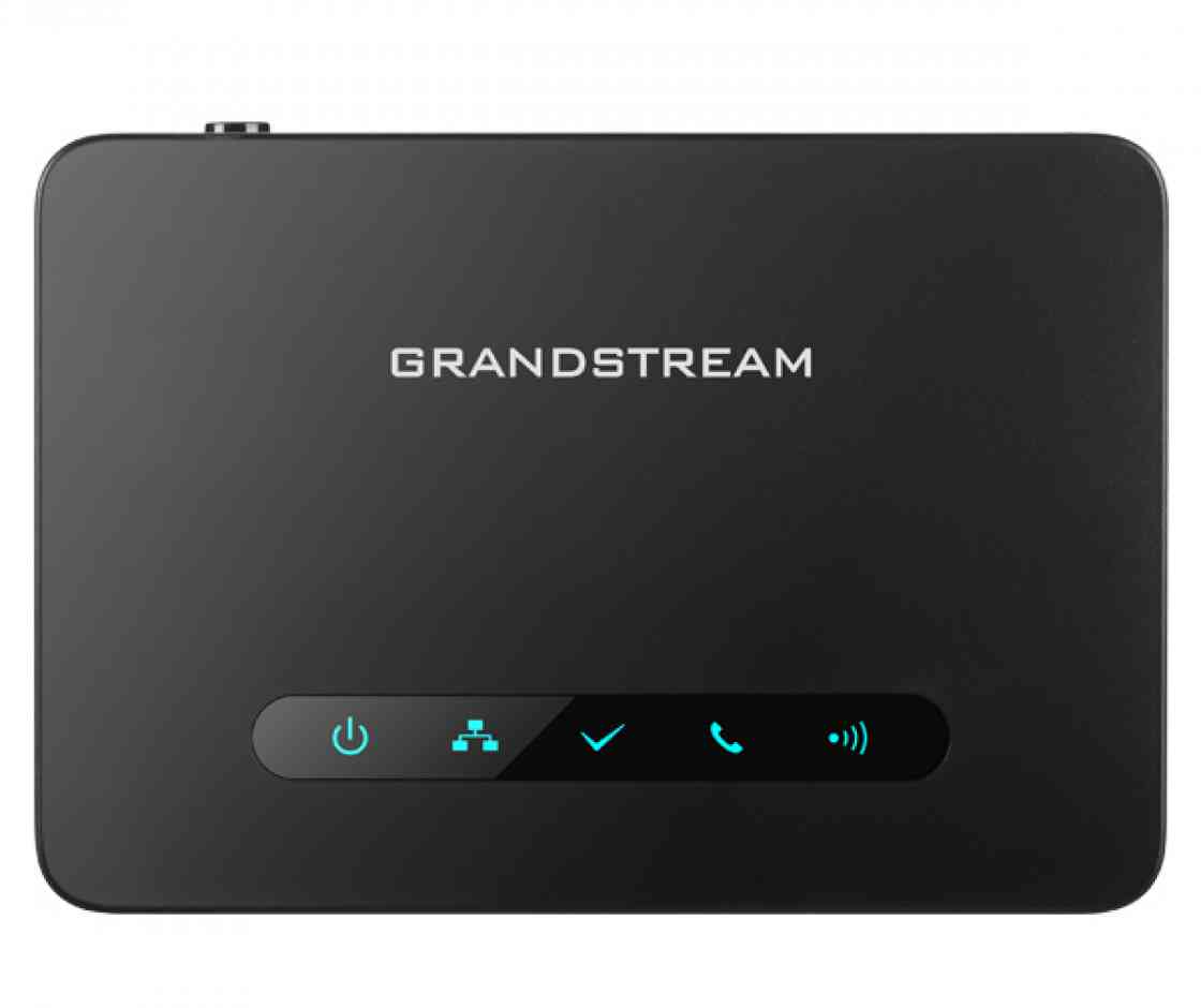 Grandstream DP750, IP DECT základnová stanice, max. 5ruček, HD voice, 10 SIP účtů, 5souběž. hovorů