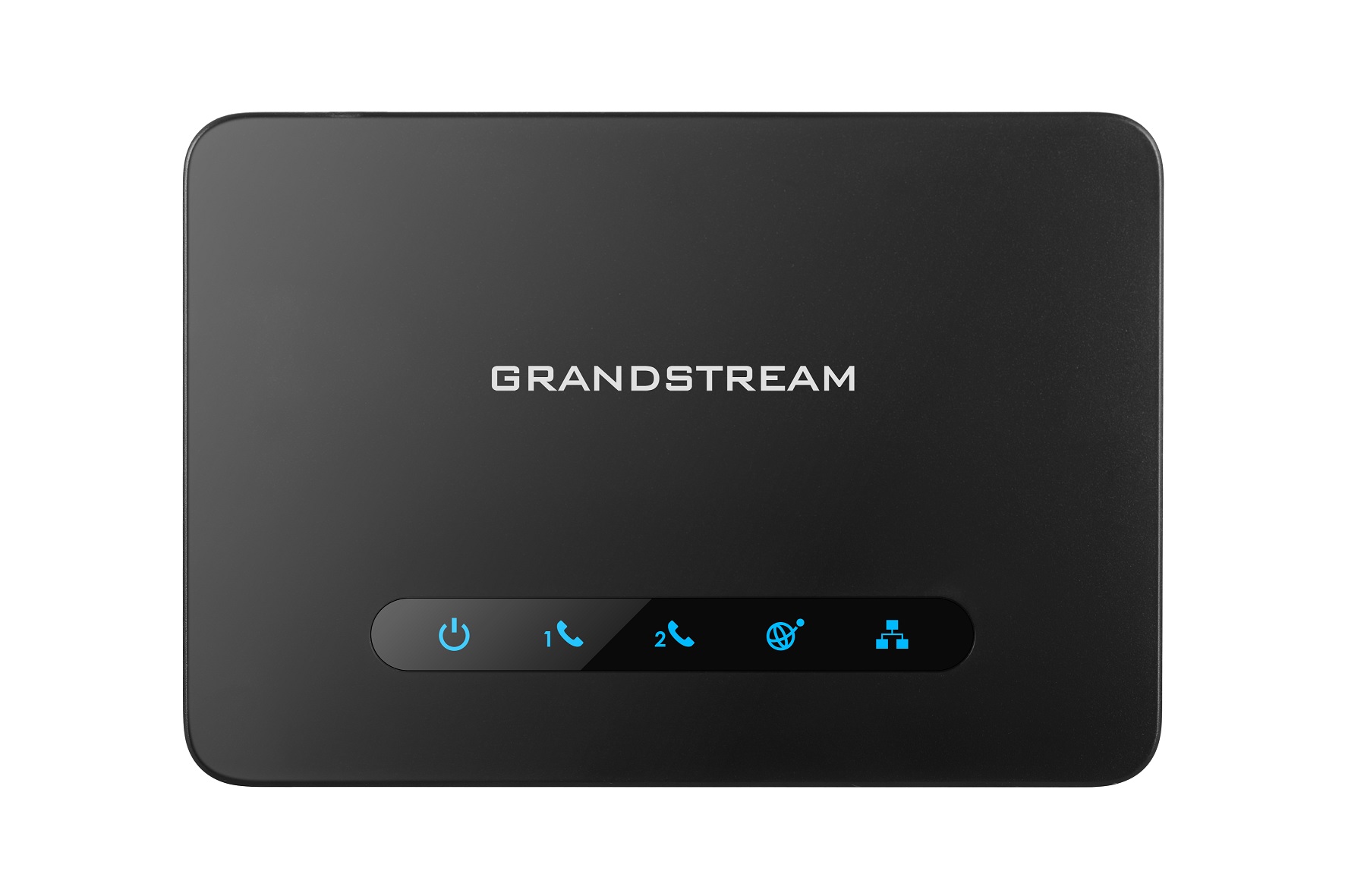 Obrázok Grandstream HT812 (ATA), 2x FXS, 2 SIP účty, 1x Gbit LAN, NAT router, 3-cestná konf., auto-provisi. PV218176