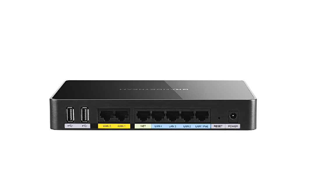 Obrázok Grandstream GWN7000,enterp. router, 7xGbit portů(2xWAN,5xLAN), VPN, 300+ DWN WiFi Aps, NAT, NAS, USB PV219467