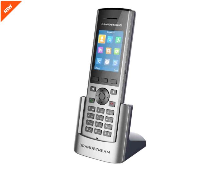 Grandstream DP730 IP tel., 2,4'' bar. displ., 2SIP úč., video, BT, Micro USB, HAC, Push-to-talk