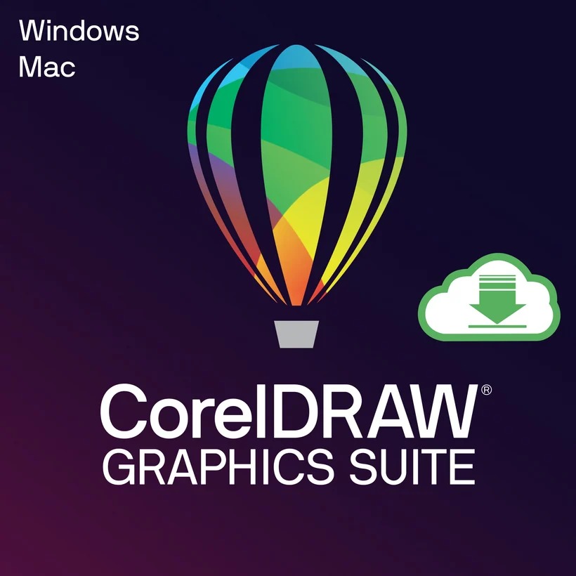 ESD CorelDRAW Graphics Suite 2026, promo do vyprodání zásob