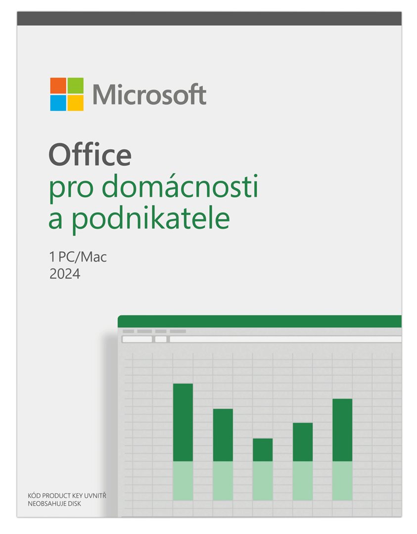 Microsoft Office 2024 pro domácnosti a podnikatele CZ