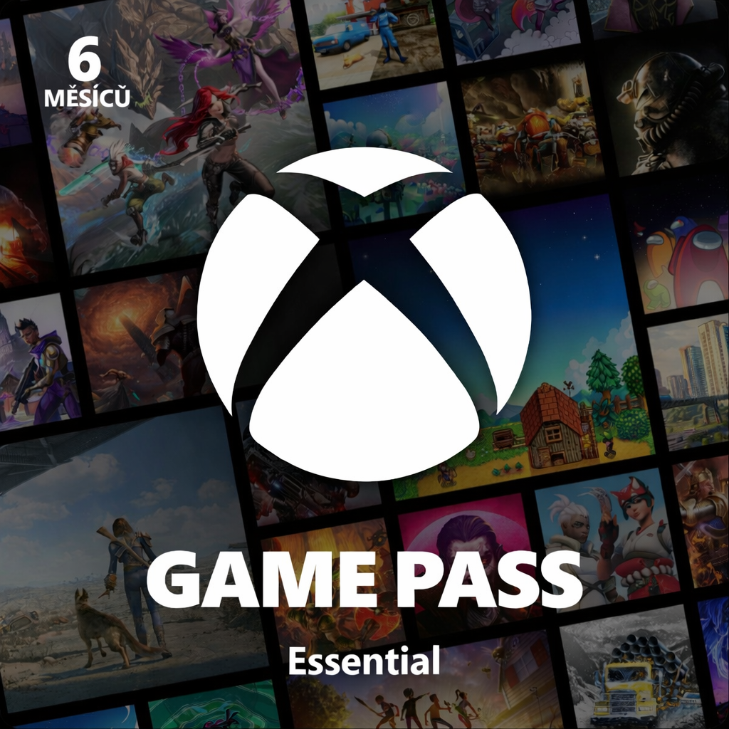 ESD XBOX - Game Pass ESSENTIAL - předplatné na 6 měsíců (EuroZone)