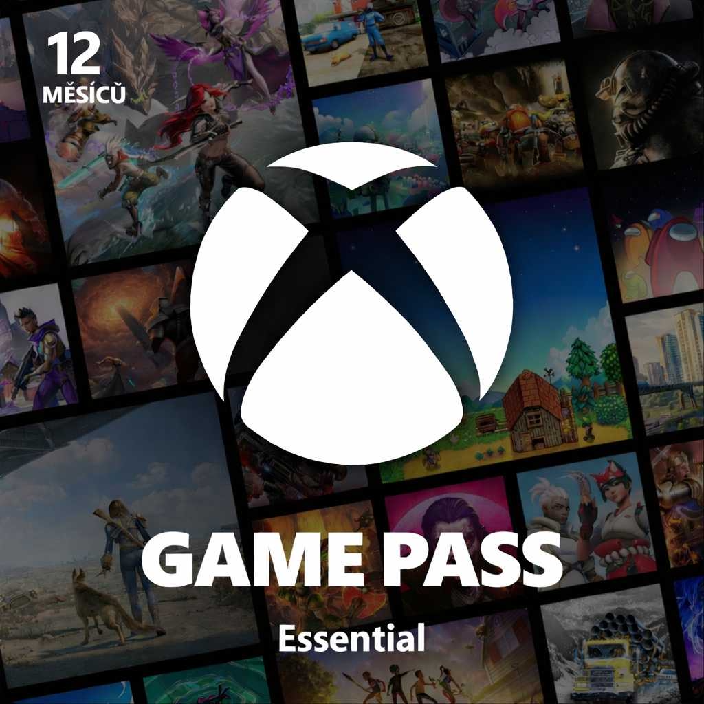 ESD XBOX - Game Pass ESSENTIAL - předplatné na 12 měsíců (EuroZone)