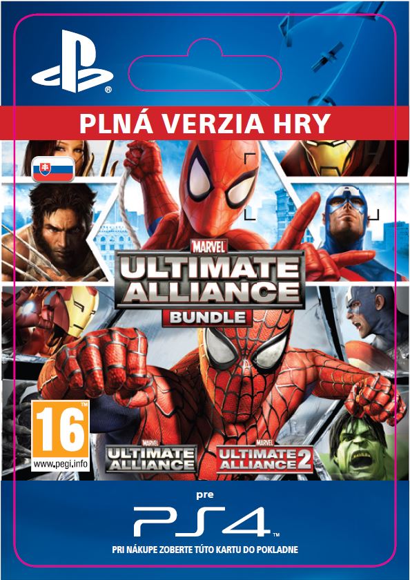 Obrázok ESD SK PS4 - Marvel: Ultimate Alliance Bundle SCEE-XX-S0026087