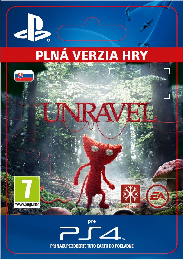 Obrázok ESD SK PS4 - Unravel SCEE-XX-S0023331