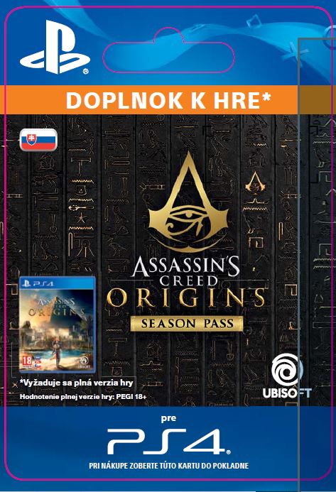 Obrázok ESD SK PS4 - Assassin's Creed® Origins - Season Pass SCEE-XX-S0034120