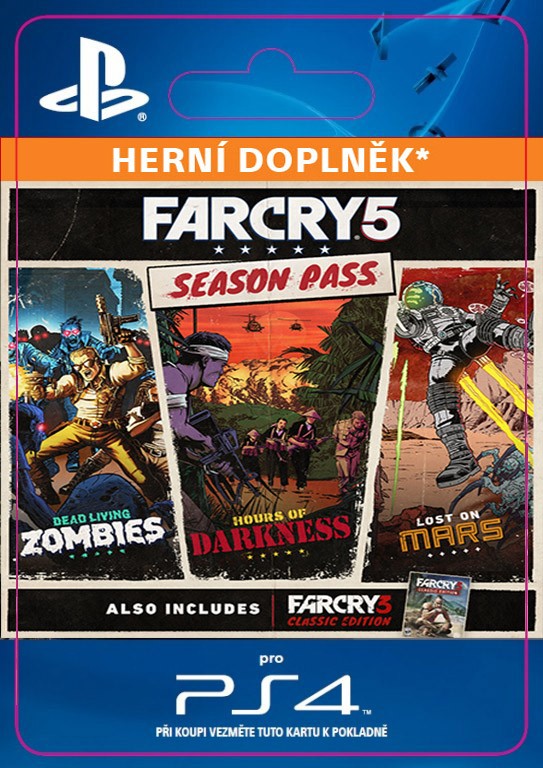 Obrázok ESD SK PS4 - Far Cry 5 Season Pass 27.3. SCEE-XX-S0037095