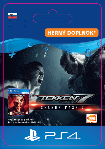 Obrázok ESD SK PS4 -  TEKKEN 7 - Season Pass 2 SCEE-XX-S0041500