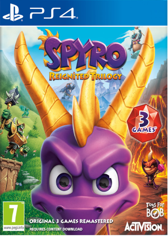 Obrázok Spyro Reignited Trilogy - PS4 (88237EN)