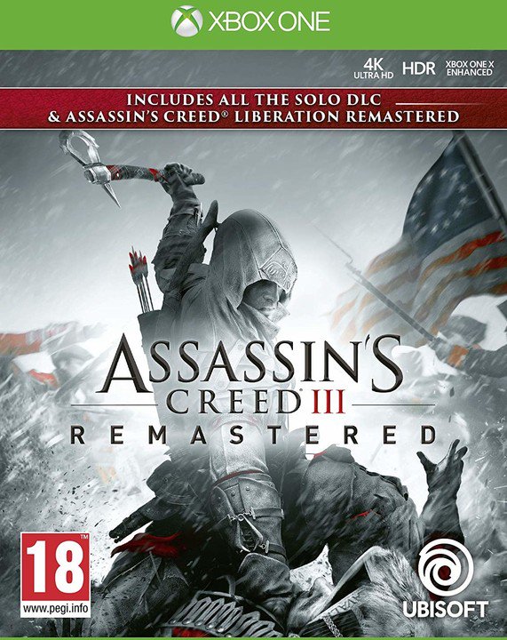 Obrázok XONE - Assassins Creed 3 + Liberation Remastered 3307216111870