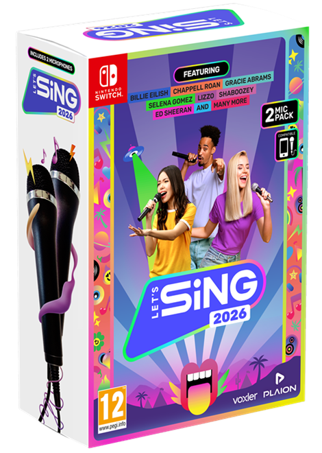 NS - Let’s Sing 2026 + 2 mikrofony