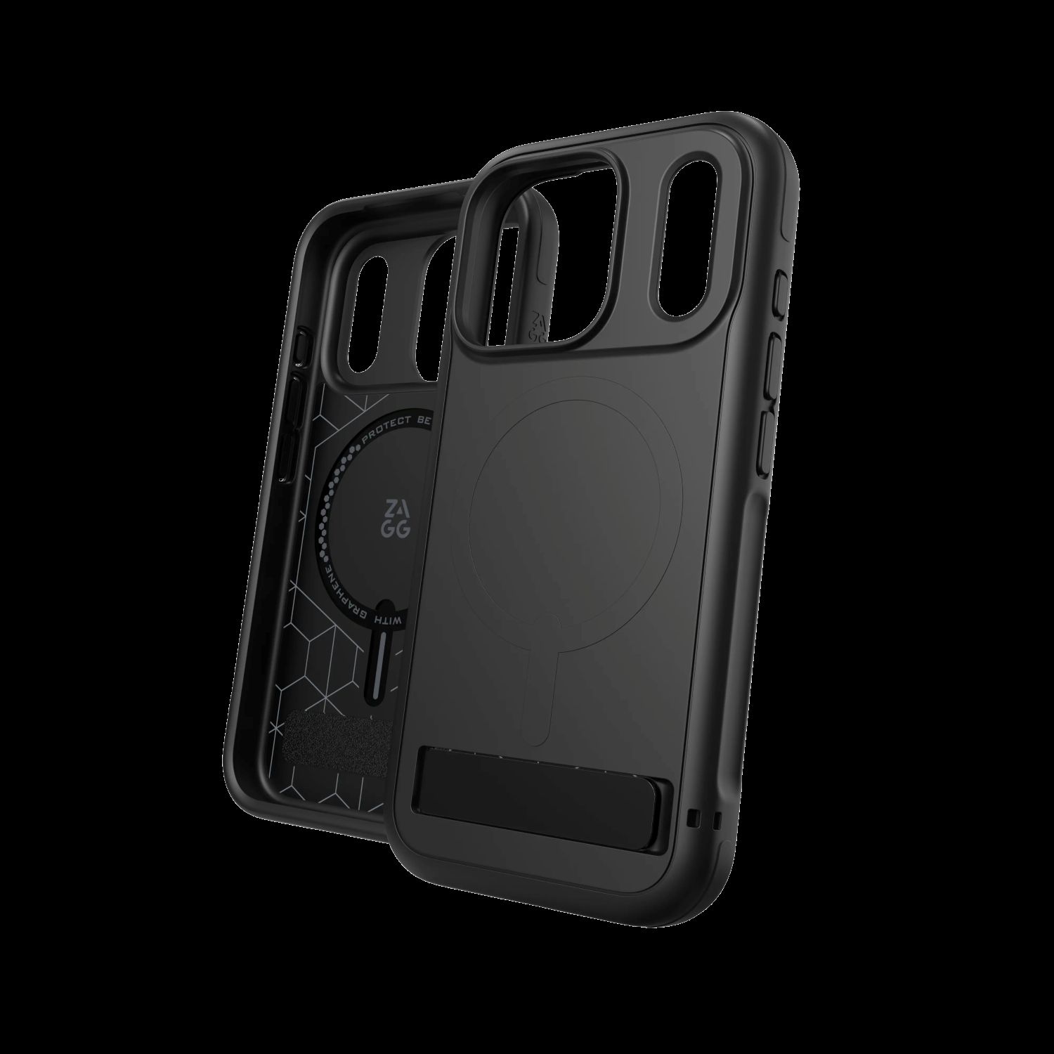 Case Sedona Snap with Kickstand for Apple iPhone 18 Pro / 17 Pro - Black