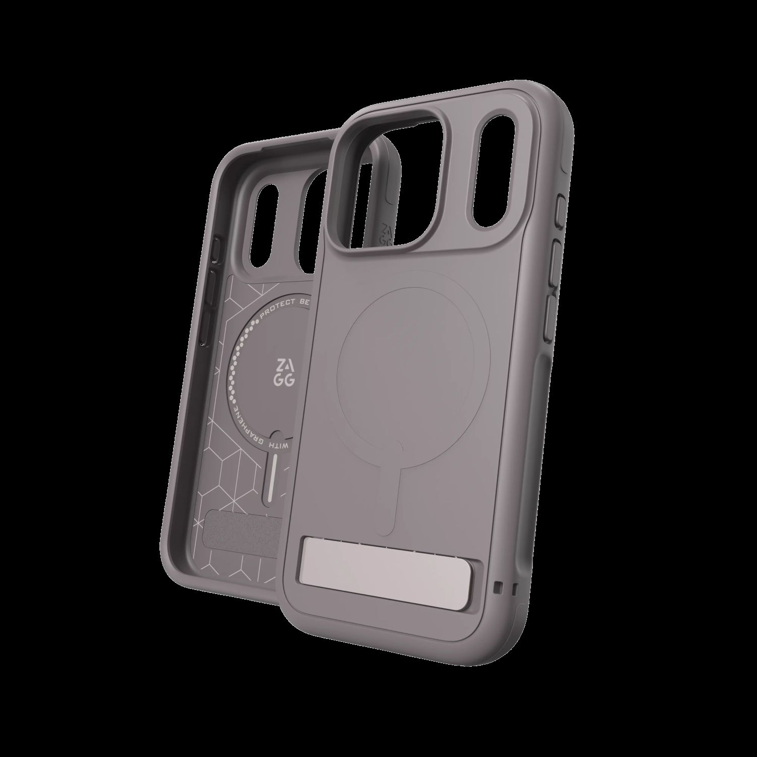 Case Sedona Snap with Kickstand for Apple iPhone 18 Pro Max / 17 Pro Max - Robust Gray