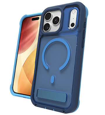 ZAGG Cases Rainier Snap KS Apple 17 Pro Max Cobalt Horizon