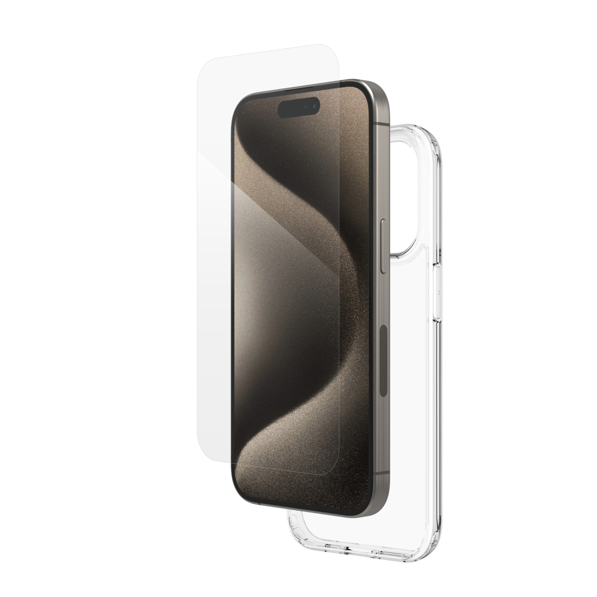 ZAGG Invisible Shield Ochrané sklo Elite 360 Bundle iPhone 15 Pro - průhledný