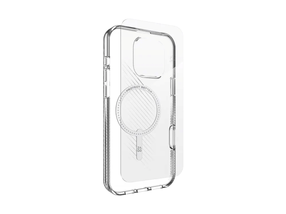 ZAGG Bundle Luxe SNAP PCR sklo 360 Apple iPhone 16 Pro Max Průhledný