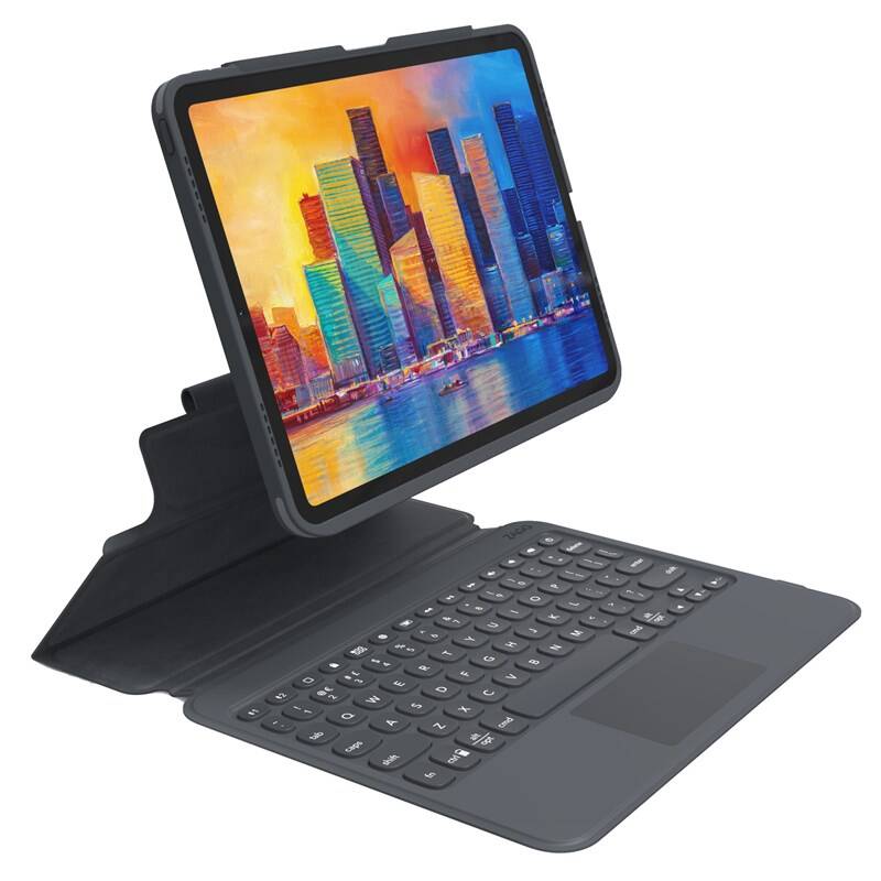 ZAGG Klávesnice Pro Keys+trackpad iPad 10.2 - černá/šedá - EN