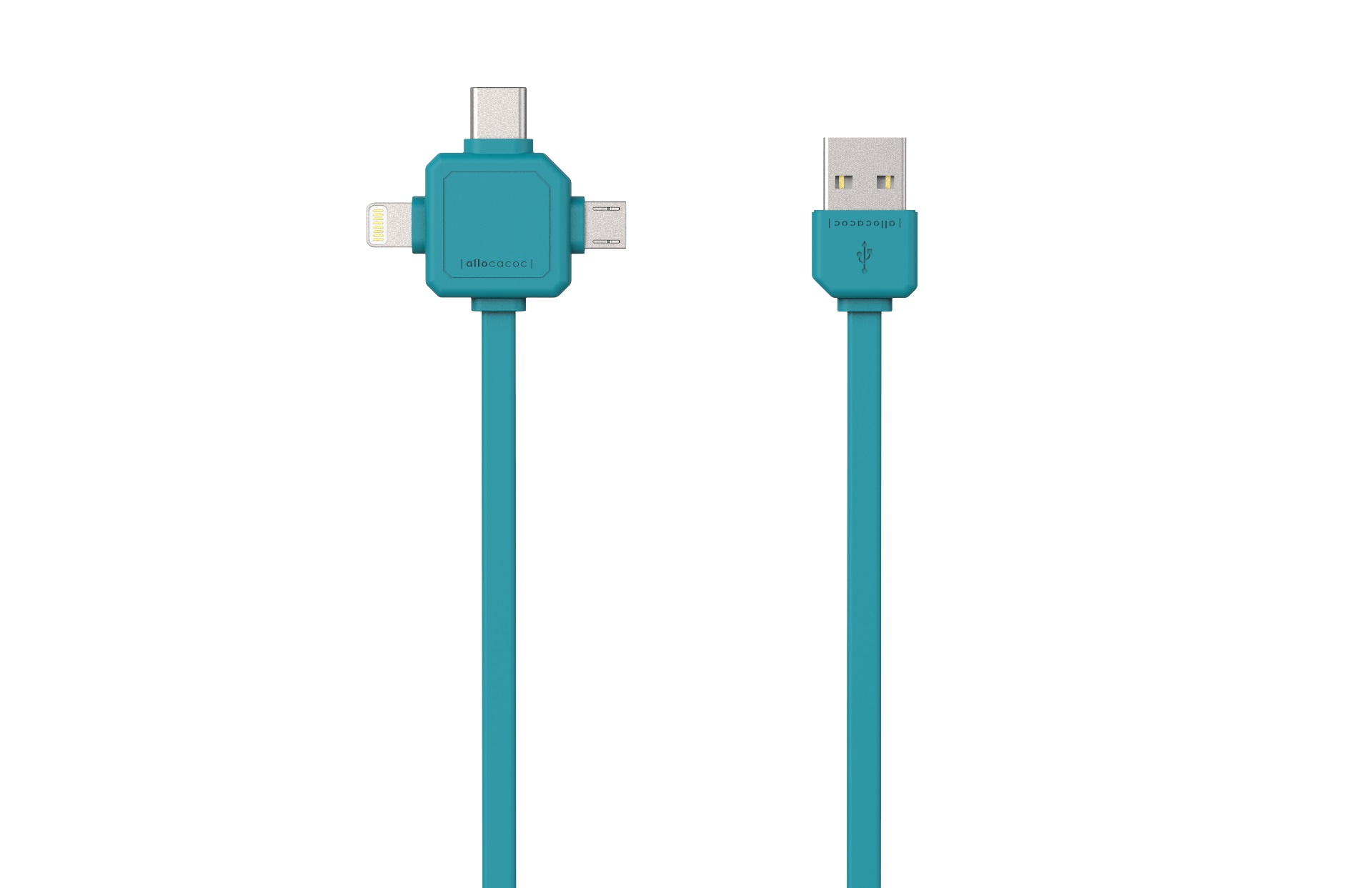 Obrázok PowerCube Cable 1.5m modrý