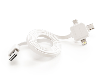 Obrázok PowerCube Cable 1,5 m biely