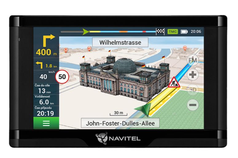 Obrázok NAVITEL GPS Navigácia E500 TMC Magnetic