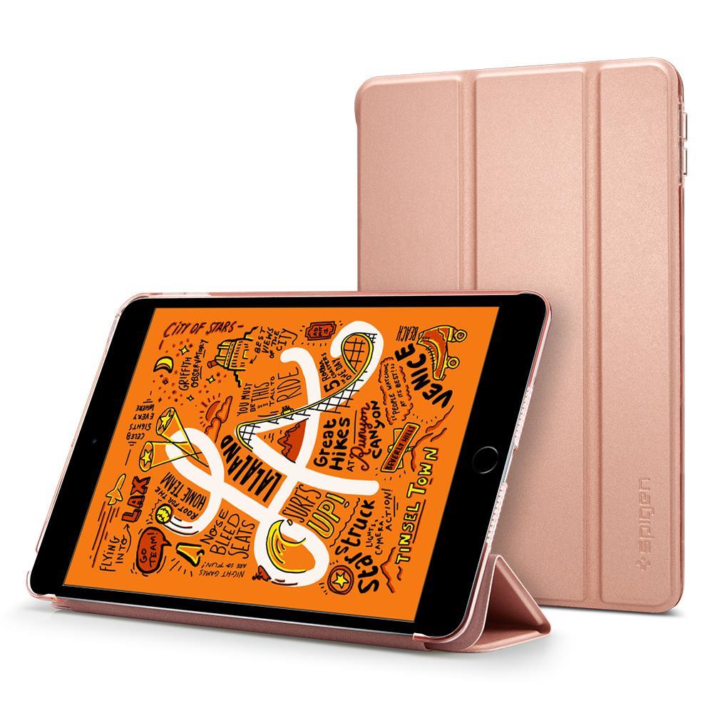 Obrázok Spigen Smart Fold Case Rose Gold iPad Mini 5 2019 (051CS26113)