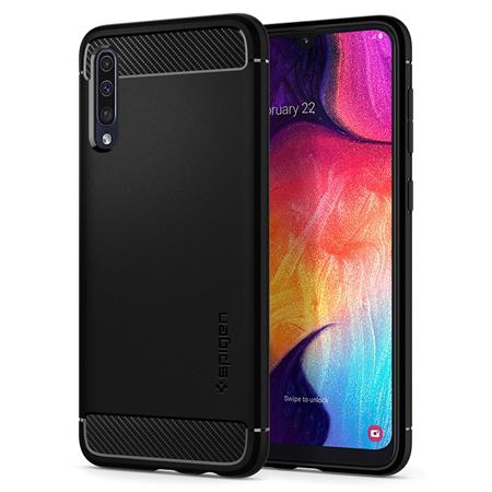 Obrázok Spigen Rugged Armor Black Samsung Galaxy A50 (611CS26199)