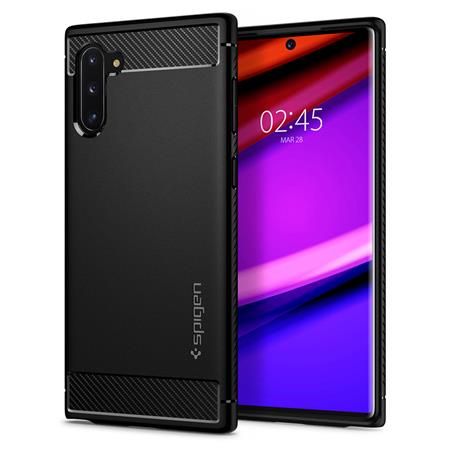 Obrázok Spigen Rugged Armor Black Samsung Galaxy Note 10 (628CS27374)