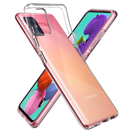 Obrázok Spigen Liquid Crystal gumené púzdro pre Samsung Galaxy A71, priesvitné (ACS00566)