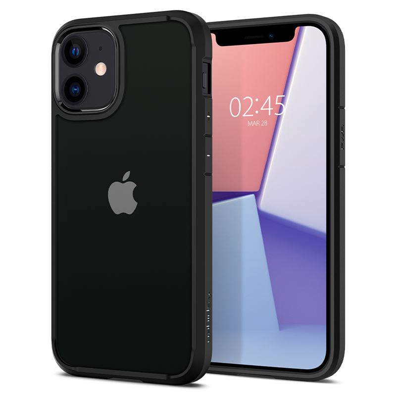 Obrázok Spigen Ultra Hybrid Black iPhone 12 mini (ACS01746)