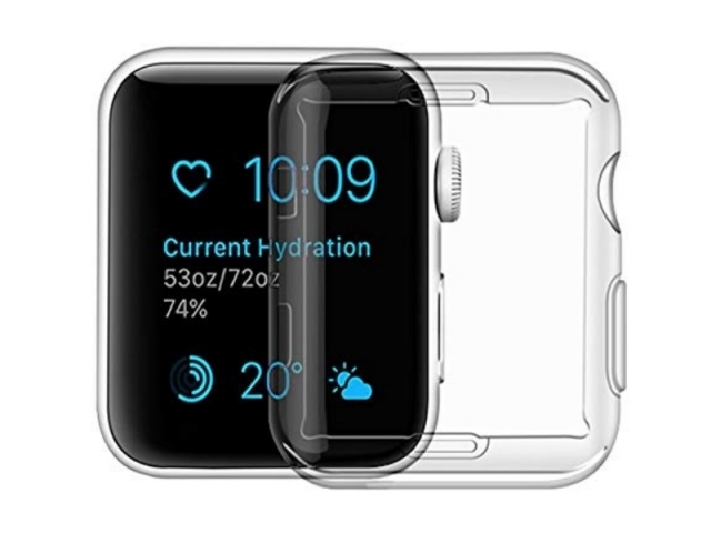 Obrázok USAMS BH485 TPU Full Protective Pouzdro pro Apple Watch 40mm Transparent 6958444964768