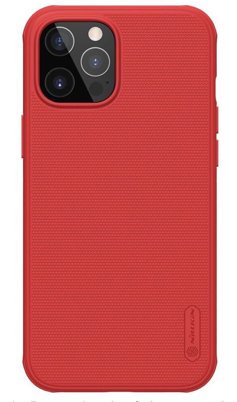 Obrázok Nillkin Frosted Kryt iPhone 12 Max 6.7 Red 6902048205918