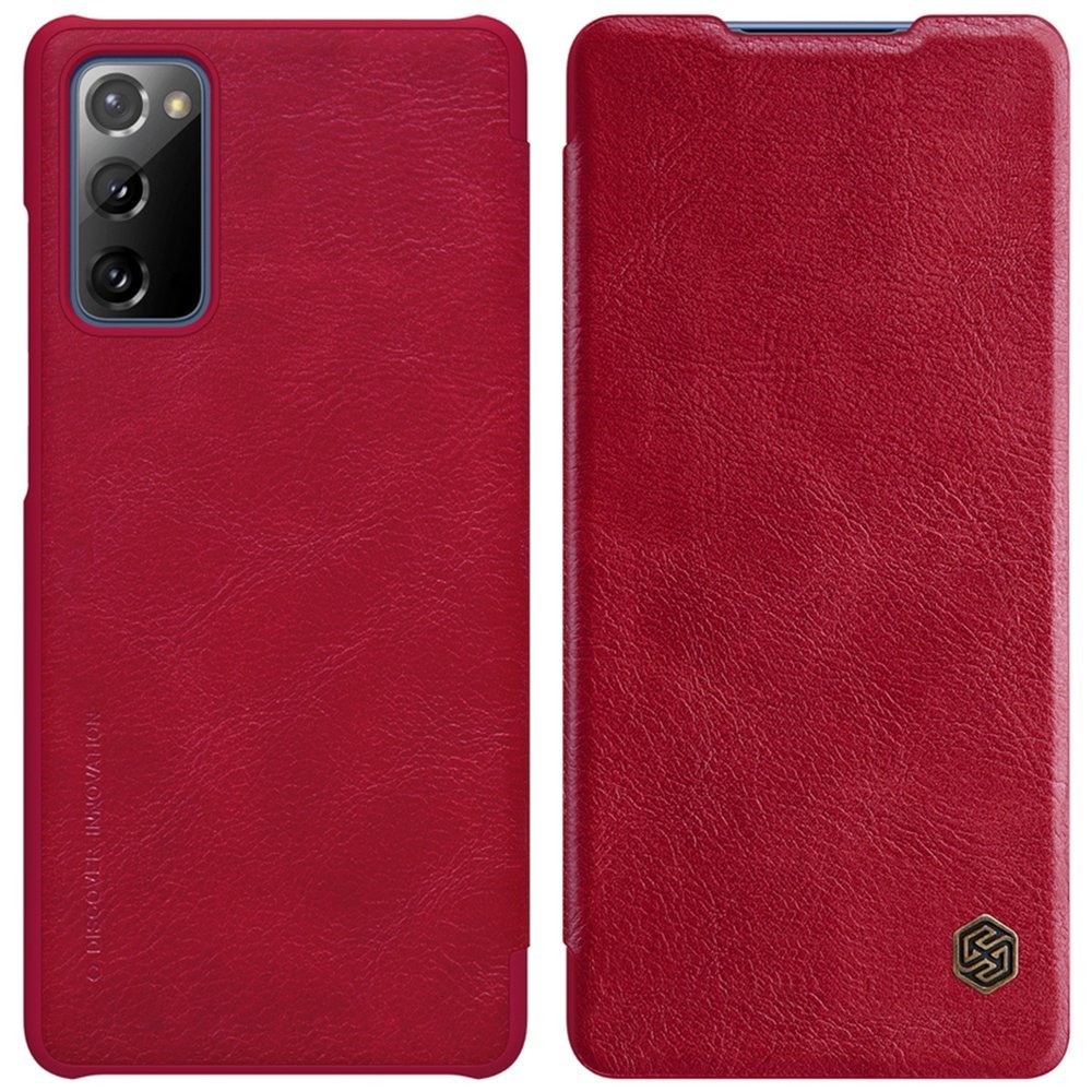 Obrázok Nillkin Qin pro Samsung Galaxy S20 FE Red (6902048205963)