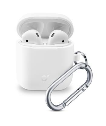 Obrázok CellularLine Bounce pro Apple AirPods (2018/2019) (BOUNCEAIRPODSW) biele