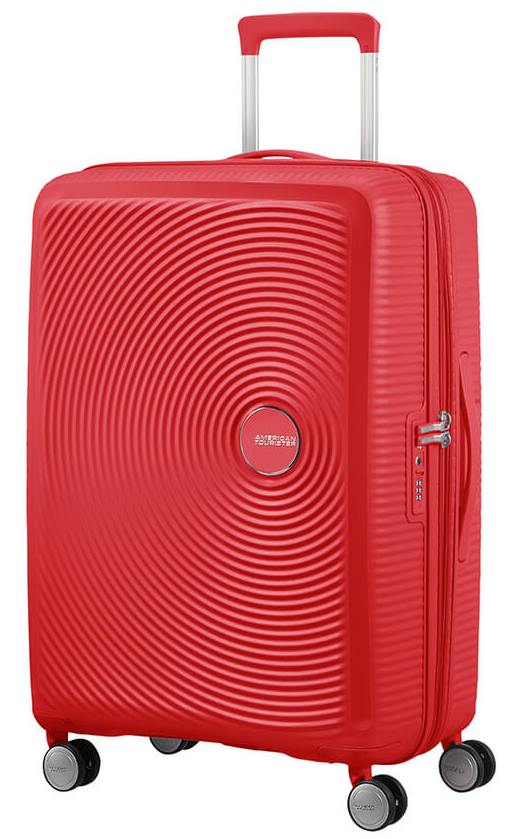 American Tourister Soundbox Spinner 65 EXP Cor.Red