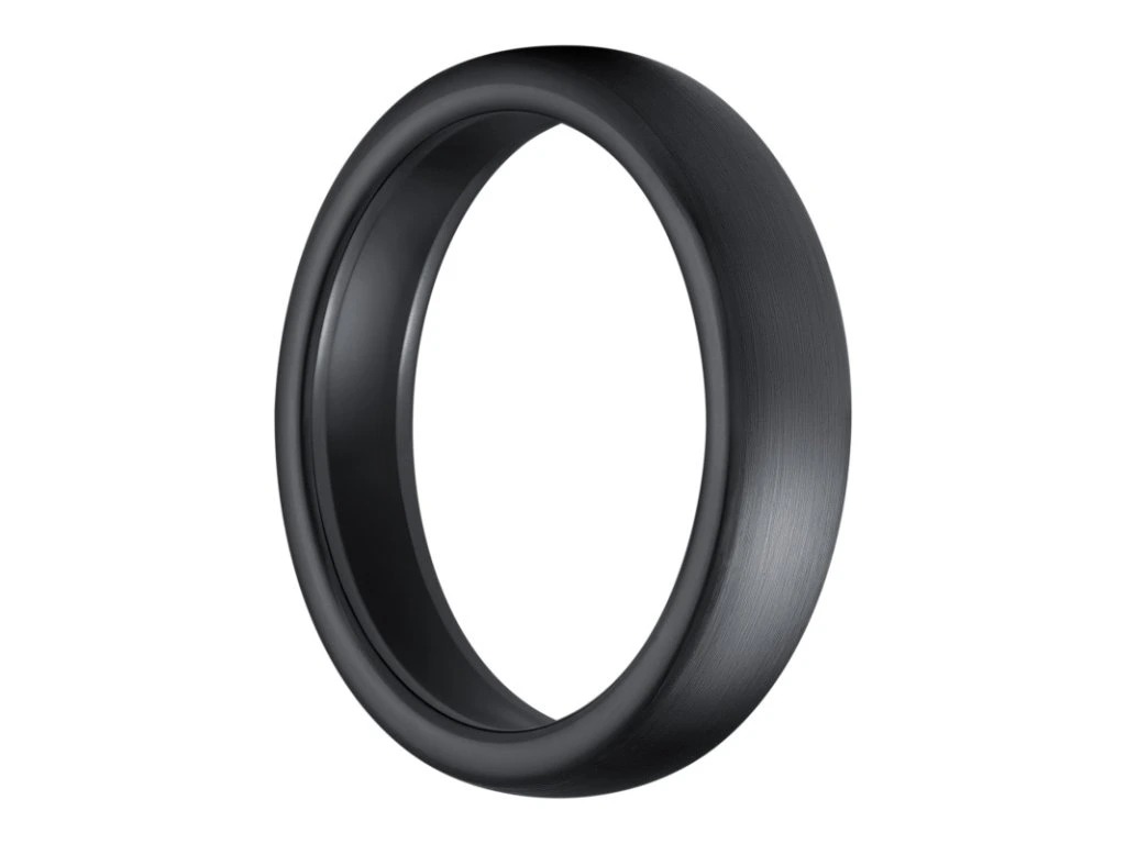 CARNEO PAY RING BRUSHED platební prsten černý V.10