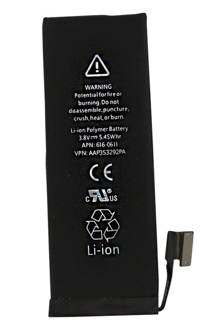 Obrázok Apple iPhone 5 Baterie 1440mAh li-Pol (Bulk) (2500008337429)