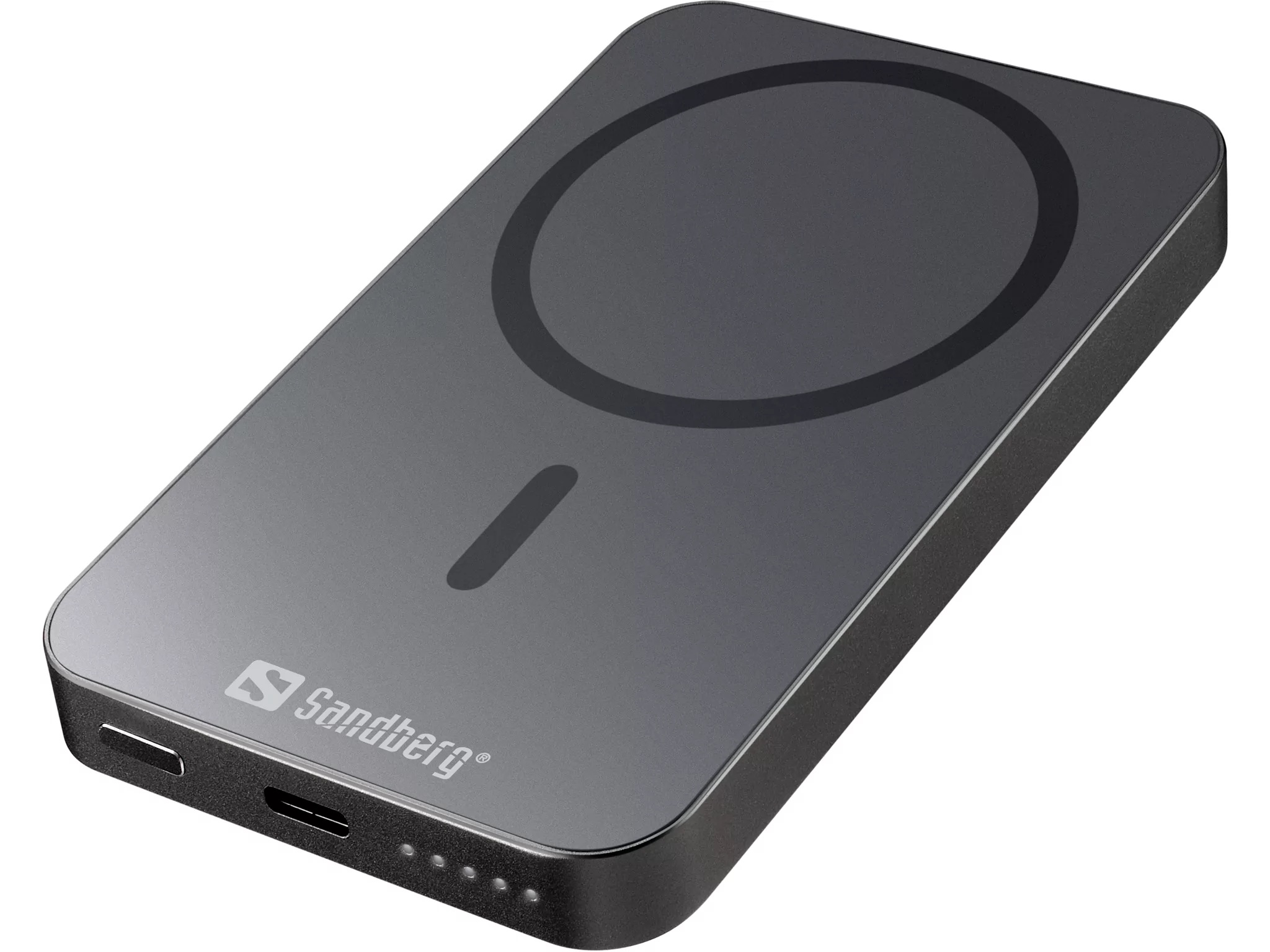 Sandberg Magnet Wireless Powerbank 5000 ALU
