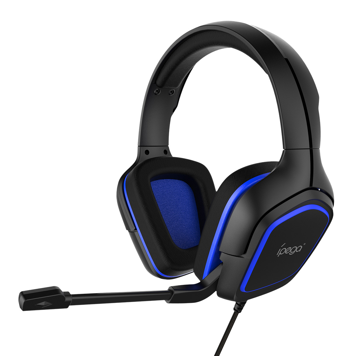 Obrázok iPega PG-R006 Gaming Headset s Mikrofonem Blue 6987245310061