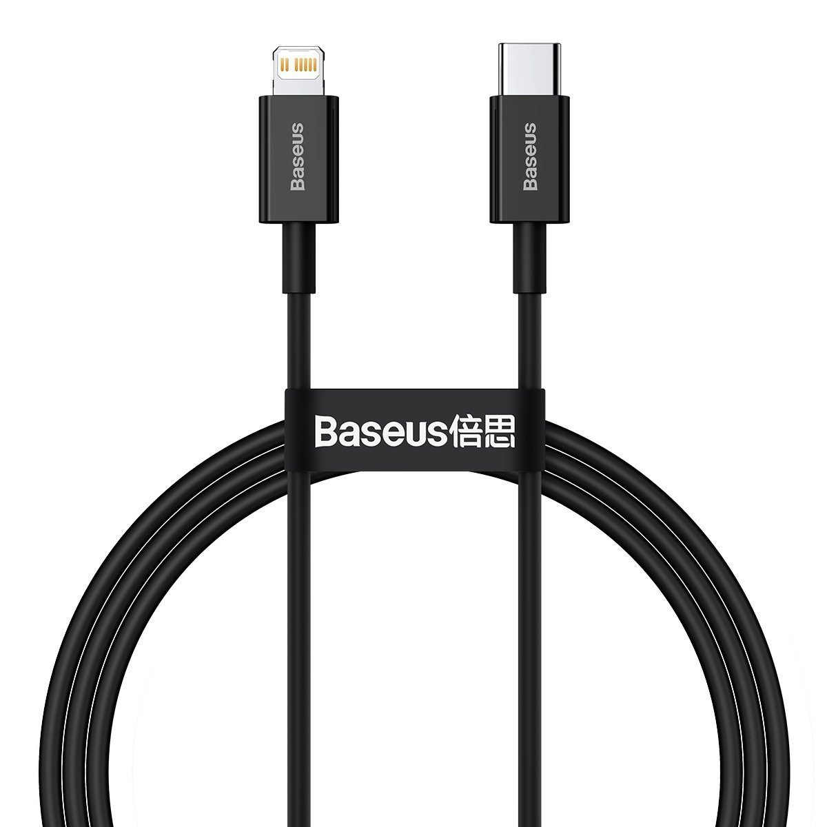 Baseus CATLYS-A01 Superior Fast Charging Datový Kabel USB-C to Lightning  20W 1m Black