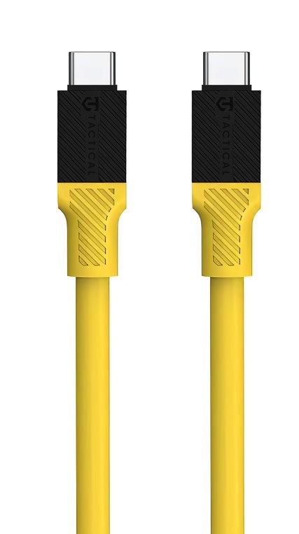 Tactical Fat Man Cable USB-C/USB-C 1m Yellow